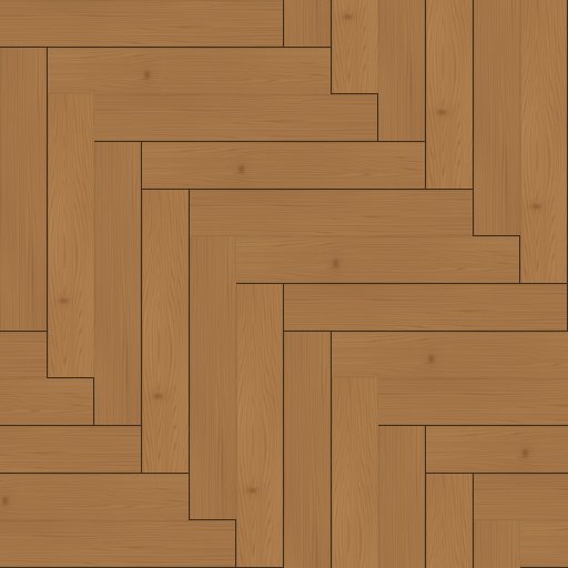 Parquet, oak herringbone