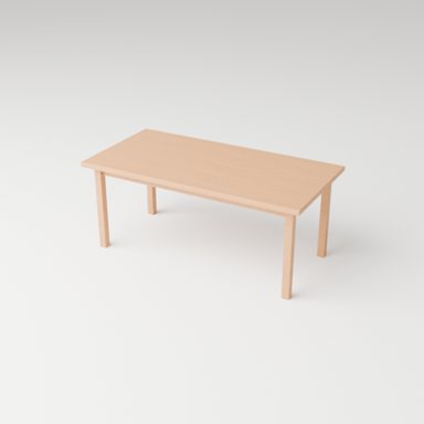 Dining table 180, oak